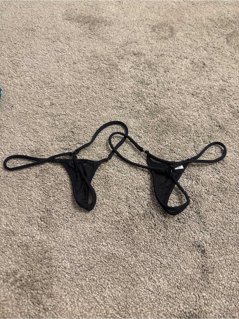 Never worn Black Lace Micro Thong Bikini - Women Accessories